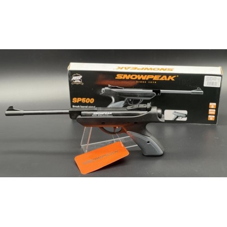 Pistolet à plomb Artemis Snowpeak SP500 4,5mm 6 joules Bazooka-Shop