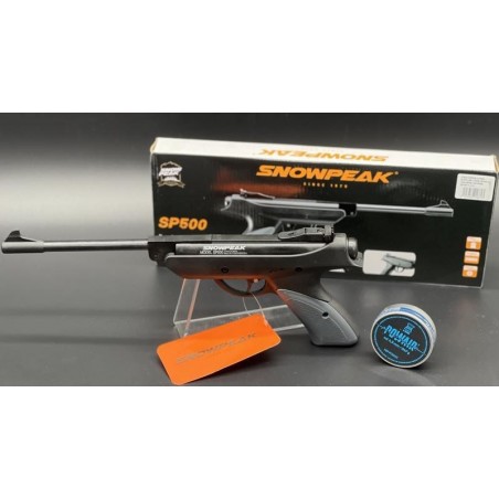 Pistolet à plomb Artemis Snowpeak SP500 4,5mm 6 joules Bazooka-Shop