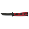 Couteau Papillon Ninja collection Noir et rouge - Albainox - Bazooka-shop
