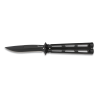 Couteau Papillon Noir simple - Albainox - Bazooka-Shop.fr