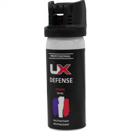 Umarex - Bombe gel poivre UX 50ml avec avec clapet de sécurité - Bazooka-shop
