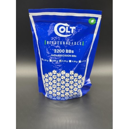 Billes BIO - Sachet de 3200 Billes pas cher - Cybergun