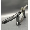 Authentique Wakizashi Maru tressage traditionnelle et Samé galuchat