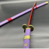 Katana de décoration Violet de Zoro Enma "One Piece" Pas cher sur Bazooka-shop