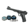 Pack prêt à tirer - Pistolet à plombs Ruger Mark IV 4,5mm + 3 boîte de plombs- Pas cher + livraison gratuite