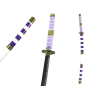 ONE PIECE - Réplique Katana LUFFY - Lame Métal - NIDAI KITETSU