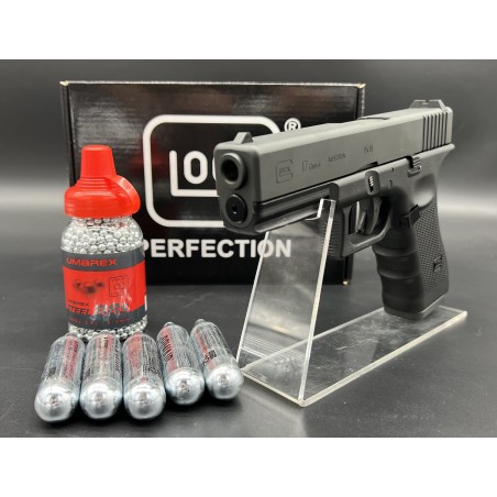 Réplique Glock G17 Gen4 billes acier calibre 4.5 mm