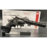 Pack complet, Réplique Airgun Dan Wesson 8" pouces - ASG - Billes 4,5mm