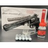 Pack complet, Réplique Airgun Dan Wesson 8" pouces - ASG - Billes 4,5mm