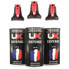 UX PRO / UMAREX - Lot de 3 Bombes Spray GAZ ACTIF CS 100 ml de défense
