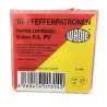Munitions WADIE "Pepper cartridges" 9mm PAK -  10 X munitions poivre