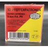 Munitions WADIE "Pepper cartridges" 9mm PAK -  10 X munitions poivre