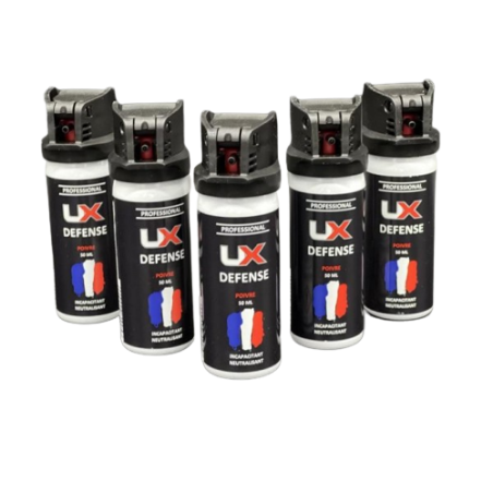 Umarex - Bombe gel poivre UX 50ml avec avec clapet de sécurité - Bazooka-shop