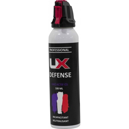 UX PRO / UMAREX - Lot de 2 Bombes Spray GAZ ACTIF CS 100 ml de défense