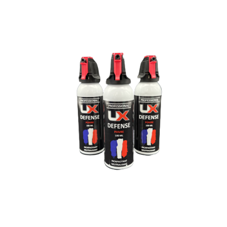 UX PRO / UMAREX - Bombe Spray Gel ACTIF CS 100 ml de défense UMAREX