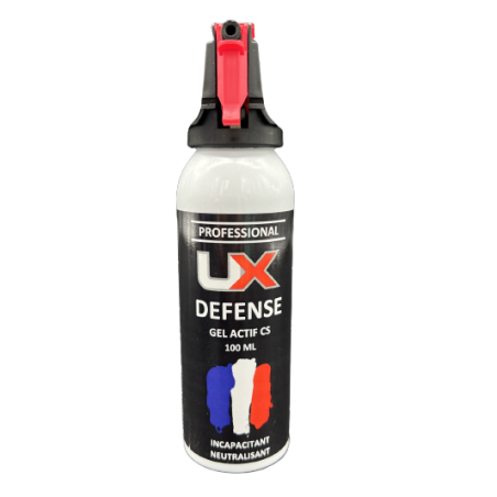 UX PRO / UMAREX - Bombe Spray Gel actif CS 100 ml de défense UMAREX