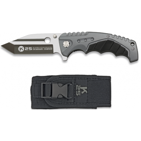 Couteau pliant FOS K25 gris - Bazooka-shop.fr