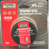 Swiss Arms - 2X Boîte de 500 plombs pointus