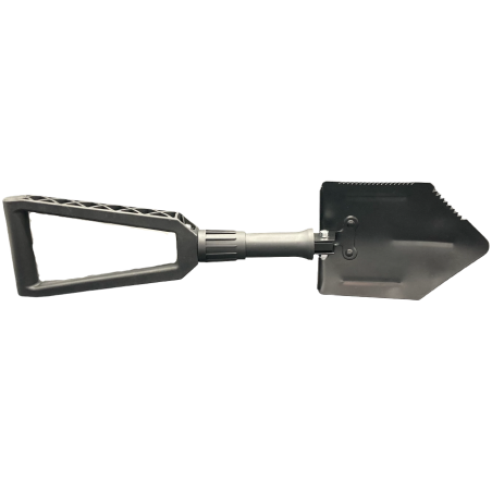 Albainox - Pelle de survie Noir - 58cm - Pas cher