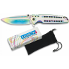 Couteau pliant FOS Rainbow. Étui. L 9.5 - Bazooka-shop.fr