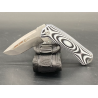Couteau pliant K25 Jacob. G10/CNC. L 8.8 - Bazookashop.fr