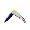 Couteau pliant- Albainox- couleur arc-en-ciel - Bazooka-shop.fr