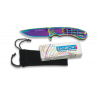 Albainox-Couteau pliant Rainbow toile d'araignée - Bazooka-shop.fr