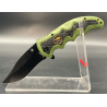 Couteau Pliant - Albainox- vert/noir - Bazooka-shop.fr