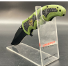 Couteau Pliant - Albainox- vert/noir - Bazooka-shop.fr