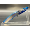 Couteau pliant rainblue -Albainox- Bleu brillant
