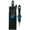 Set 3 couteaux a lancer Albainox Skulls - Bazooka-shop.fr