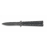 Couteau papillon tête de mort - Albainox - Bazooka-shop.fr