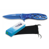 Couteau pliant Rainblue - Albainox- bleu ciel - Bazooka-shop.fr