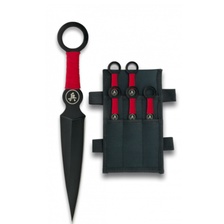 6 couteaux à lancer - Albainox - kunaï - Bazooka-shop.fr