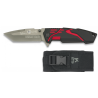 Couteau pliant -Albainox- noir/ rouge - Bazooka-shop.fr