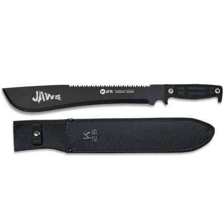 Machette coupe-coupe K25 Jaws. Lame 36 avec revêtement Titane