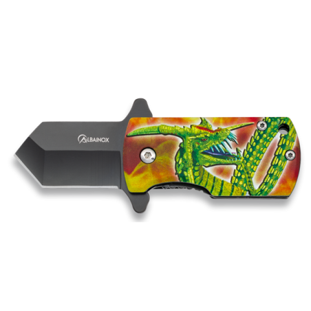 Couteau pliant - Albainox- dragon 3D - Bazooka-shop.fr