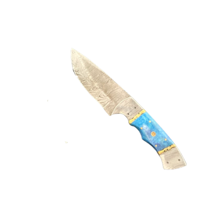 Couteau damas os bleu -Albainox - Bazooka-shop.fr