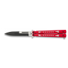 Couteau papillon - Albainox- rouge