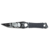3 couteaux lancer- Albainox- Skull 3D Tête de mort