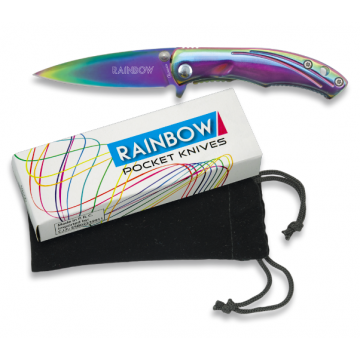 Couteau pliant Rainbow-...
