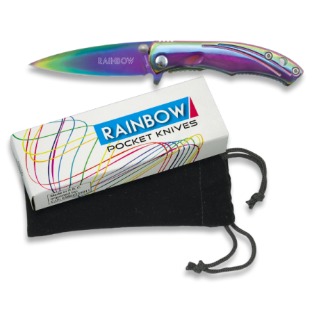 Couteau pliant Rainbow- Albainox- "collection arc-en-ciel"