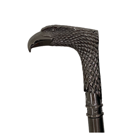 Canne épée tête d'aigle