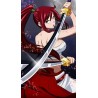 "Fairy Tail" Katana Scarlet Erza - Armure Hakama - Katana