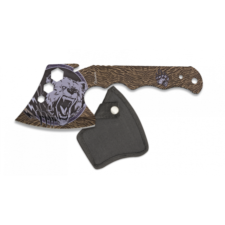 Hache 3D Albainox Bear's head. 24 cm