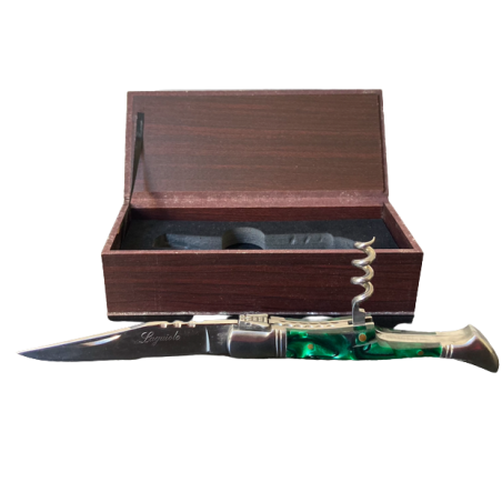 Couteau "Tire-bouchon" - Laguiole - Coffret cadeau