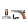 Réplique du célèbre Colt1911 Chromé 9mmPAK - Bazooka-shop.fr