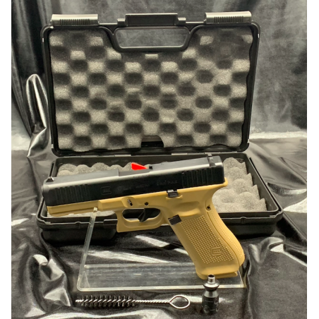 GLOCK 17 GEN5 - COYOTE - 9MM PAK - Pistolet d'alarme à balle à blanc