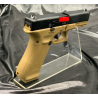 GLOCK 17 GEN5 - COYOTE - 9MM PAK - Pistolet d'alarme à balle à blanc + 50 munitions + Embout Seft-Gomme