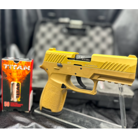 SIG SAUER P320 calibre 9MM PAK - UN pistolet à blanc de qualité irréprochable.